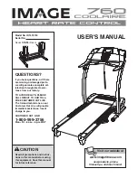 Предварительный просмотр 1 страницы Image 760 Coolaire User Manual