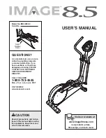 Image 8.5 Elliptical User Manual preview