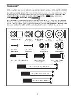 Preview for 5 page of Image 8.5 Elliptical User Manual