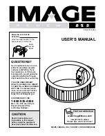 Предварительный просмотр 1 страницы Image 831.10815 User Manual