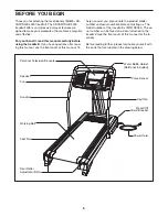 Предварительный просмотр 6 страницы Image Advanced 4000 Treadmill User Manual