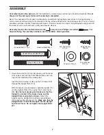 Предварительный просмотр 7 страницы Image Advanced 4000 Treadmill User Manual