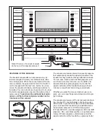 Предварительный просмотр 12 страницы Image Advanced 4000 Treadmill User Manual