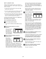 Предварительный просмотр 27 страницы Image Advanced 4000 Treadmill User Manual