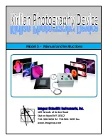 Images Scientific Instruments Kirlian Photography Device 5 Manual And Instructions preview