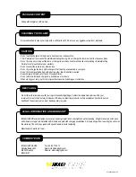 Preview for 5 page of Imagilights TEBUR TABLE LIGHTING COLLECTION User Manual