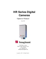 Imaginant HR-1100c Operator'S Manual preview