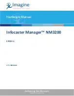 Предварительный просмотр 1 страницы Imagine communications Infocaster Manager NM3200 Hardware Manual