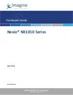 Preview for 1 page of Imagine communications NEXIO NX1010 series Hardware Manual