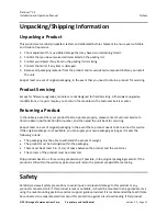 Preview for 11 page of Imagine Platinum VX Installation And Operation Manual