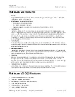 Preview for 16 page of Imagine Platinum VX Installation And Operation Manual