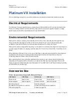 Preview for 18 page of Imagine Platinum VX Installation And Operation Manual