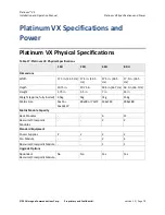 Preview for 70 page of Imagine Platinum VX Installation And Operation Manual