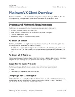 Preview for 80 page of Imagine Platinum VX Installation And Operation Manual