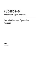 Preview for 3 page of Imagine Selenio 6800 HUC6801+D Installation And Operation Manual