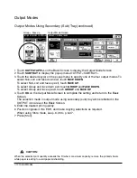 Preview for 140 page of imagistics DL650 Operating Manual