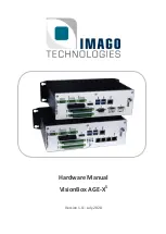 IMAGO VisionBox AGE-X5 Hardware Manual preview