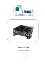 Preview for 1 page of IMAGO VisionBox DAYTONA Hardware Manual