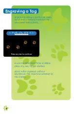 Preview for 8 page of iMARC Pet Tag Engraver User Manual