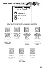 Preview for 25 page of iMARC VET TAG Engraver User Manual