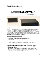 Preview for 1 page of Imation DataGuard rf  Scan Station Manual