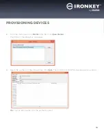 Preview for 16 page of Imation IronKey Workspace Provisioning Tool 1.0 User Manual