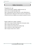 Preview for 6 page of Imax HIGH RESOLUTION 1000TVL CAMERA User Manual