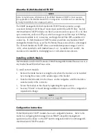 Preview for 4 page of IMC Networks IE-iMcV-MediaLinX TX/SFP Operation Manual