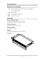 Preview for 6 page of IMC Networks IE-PowerTray/18 Operation Manual