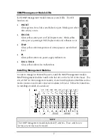 Предварительный просмотр 5 страницы IMC Networks iMediaChassis/20 Operation Manual