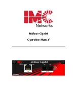 IMC Networks McBasic Gigabit Operation Manual preview