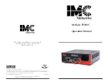 IMC Networks McBasic TP/BNC Operation Manual preview