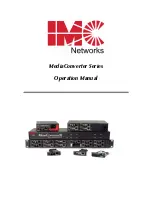 IMC Networks MediaConverter 1 Operation Manual предпросмотр