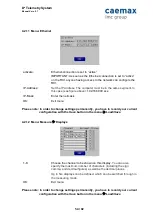 Preview for 54 page of IMC CAEMAX DX Manual