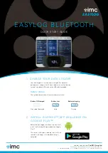 IMC EASYLOG Quick Start Manual preview