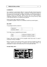 Preview for 5 page of IMC Frostar FR60 Installation, Operating And Maintenance Manual