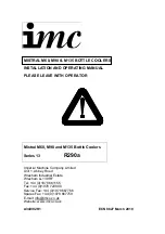 Preview for 1 page of IMC MISTRAL 13 Series Installation And Operating Manual