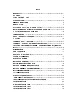 Preview for 3 page of IMC MISTRAL M135 Installation Operating & Maintenance Manual