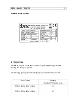 Preview for 5 page of IMC MR60 Installation And Operating Manual