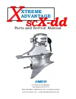 Preview for 3 page of IMCO Xtreme Advantage SCX Information, Operation And Maintenance