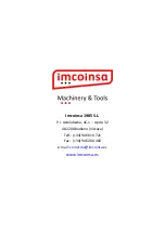 Preview for 24 page of imcoinsa 04606 Instruction Book