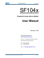 IMD SF104x User Manual предпросмотр