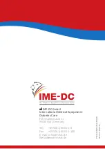 Предварительный просмотр 56 страницы IME-DC Dextra User Manual