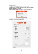 Предварительный просмотр 9 страницы IME IF2E011 User Manual