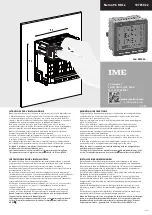 Предварительный просмотр 1 страницы IME Nemo 96 HDLe Mounting Instructions