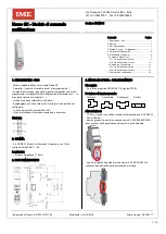 IME Nemo SX SXM0C1 Manual preview