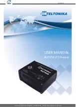 IME Teltonika RUT950 User Manual предпросмотр