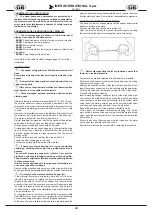 Предварительный просмотр 28 страницы Imer Group 1106007 Operating, Maintenance, Spare Parts Manual