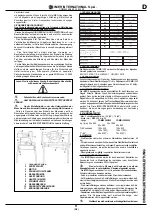 Предварительный просмотр 11 страницы Imer Group COMBI 350/1000 Operating, Maintenance, Spare Parts Manual