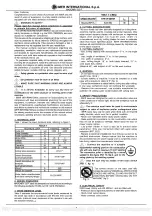 Preview for 3 page of IMER USA 1188795 Manual Instruction And Parts List